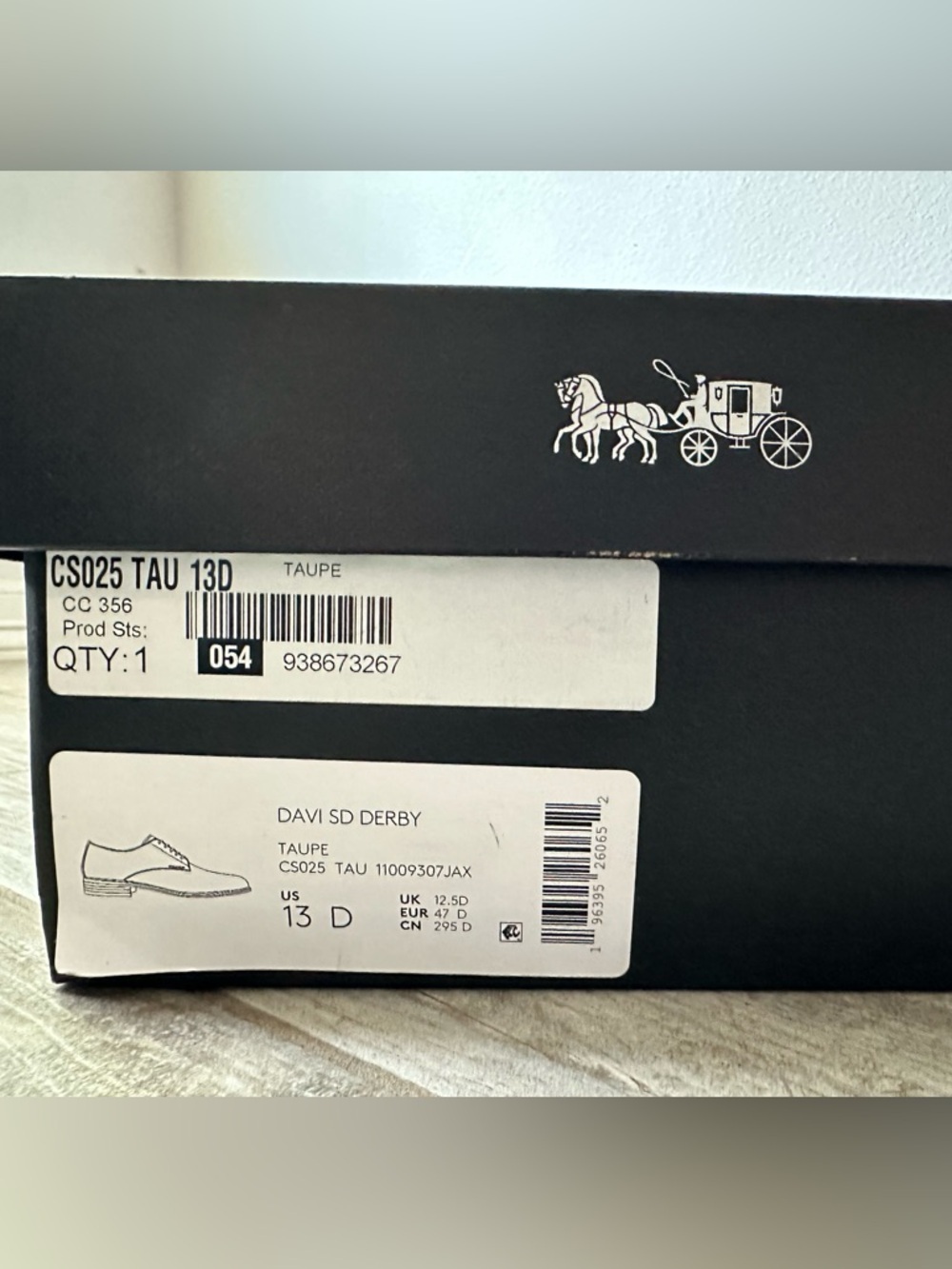 COACH Men’s Beige Suede Dress Shoes 👞 - Picture 2 of 10